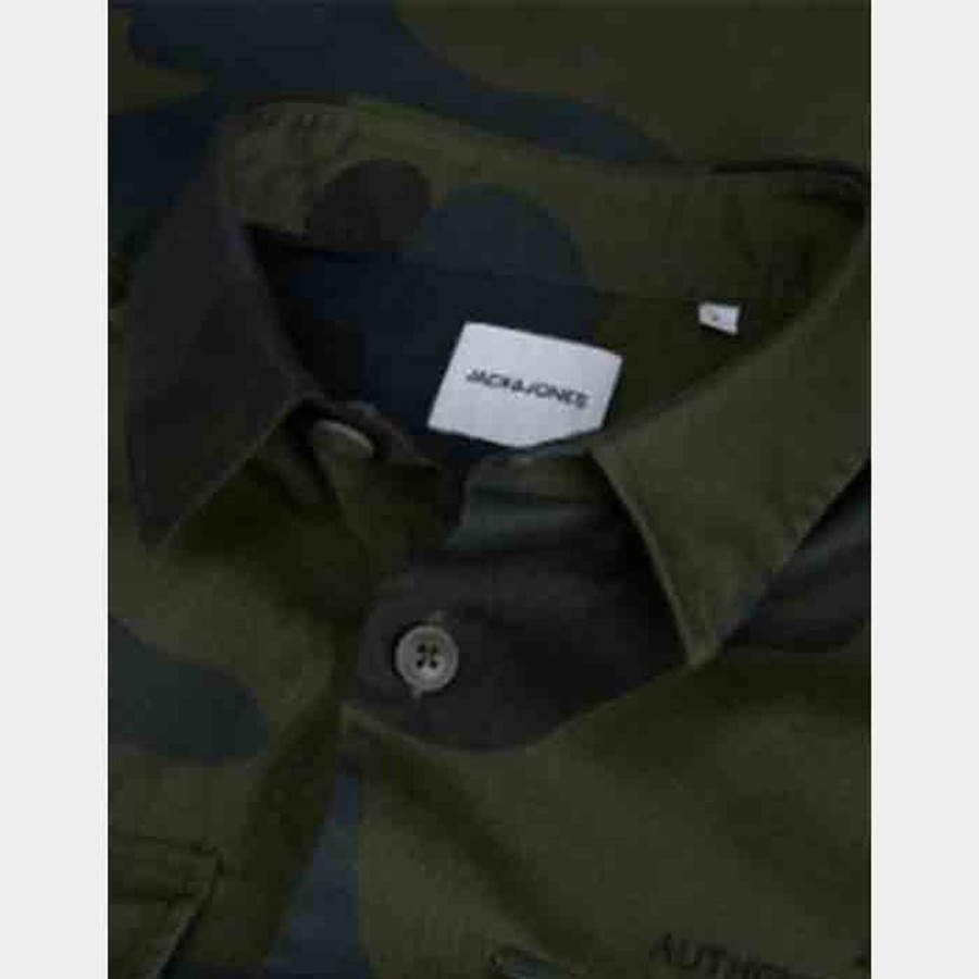 Hommes Jack & Jones | Jjdarren Camo Shirt Ls