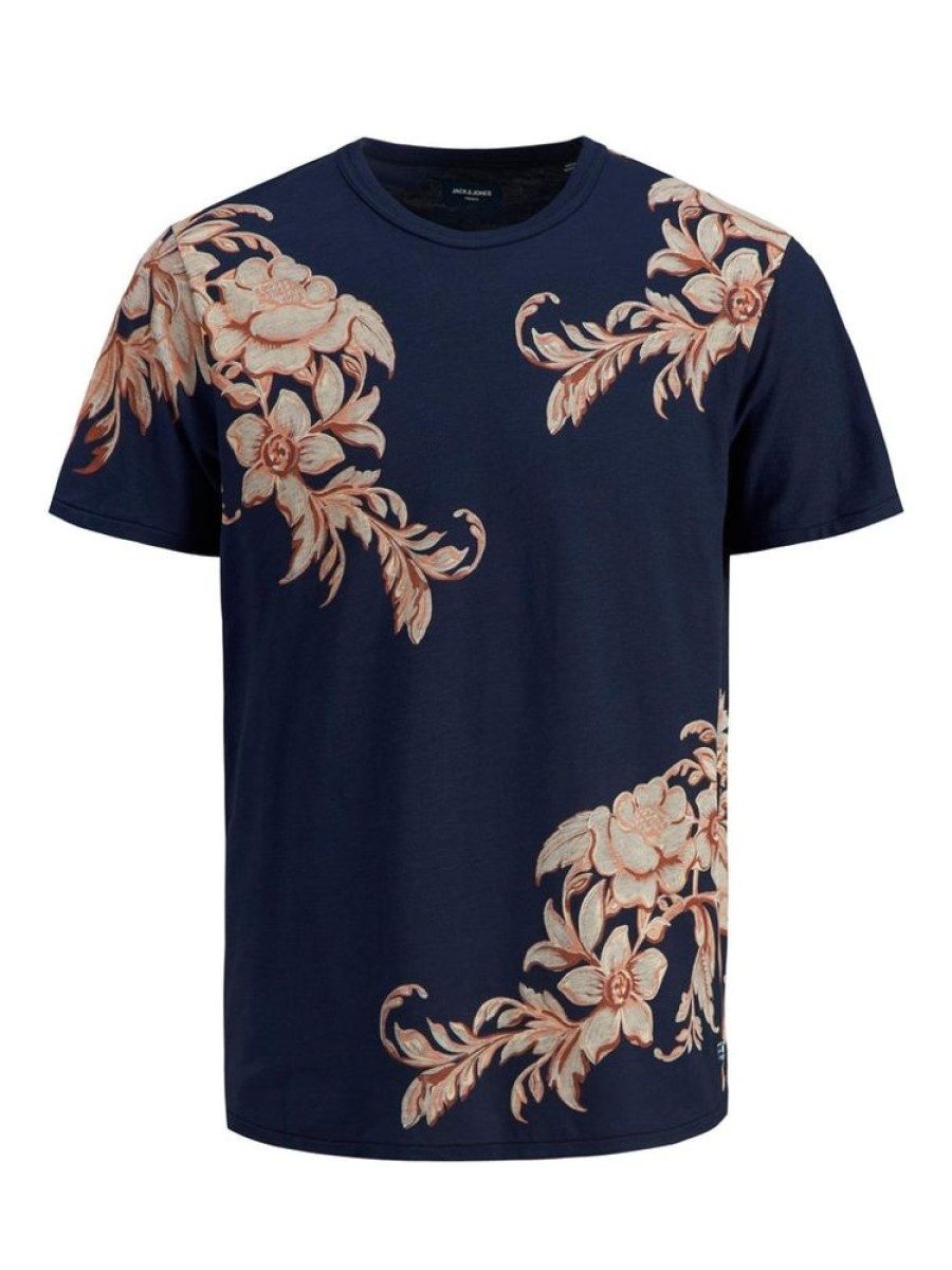 Hommes Jack & Jones | Jprbluleo Aop Ss Tee