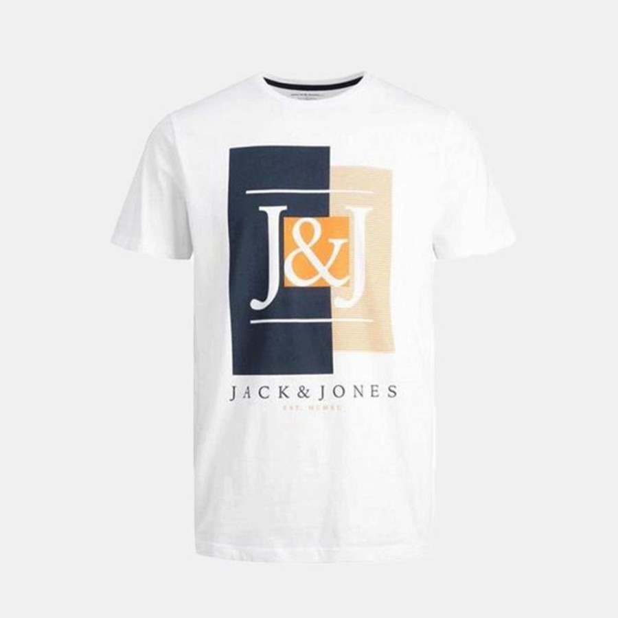 Hommes Jack & Jones | Jjastha Tee Ss Crew Neck