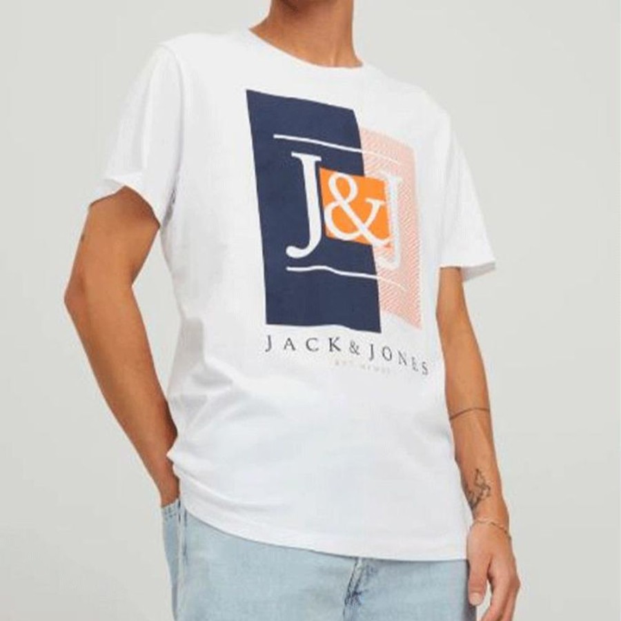 Hommes Jack & Jones | Jjastha Tee Ss Crew Neck