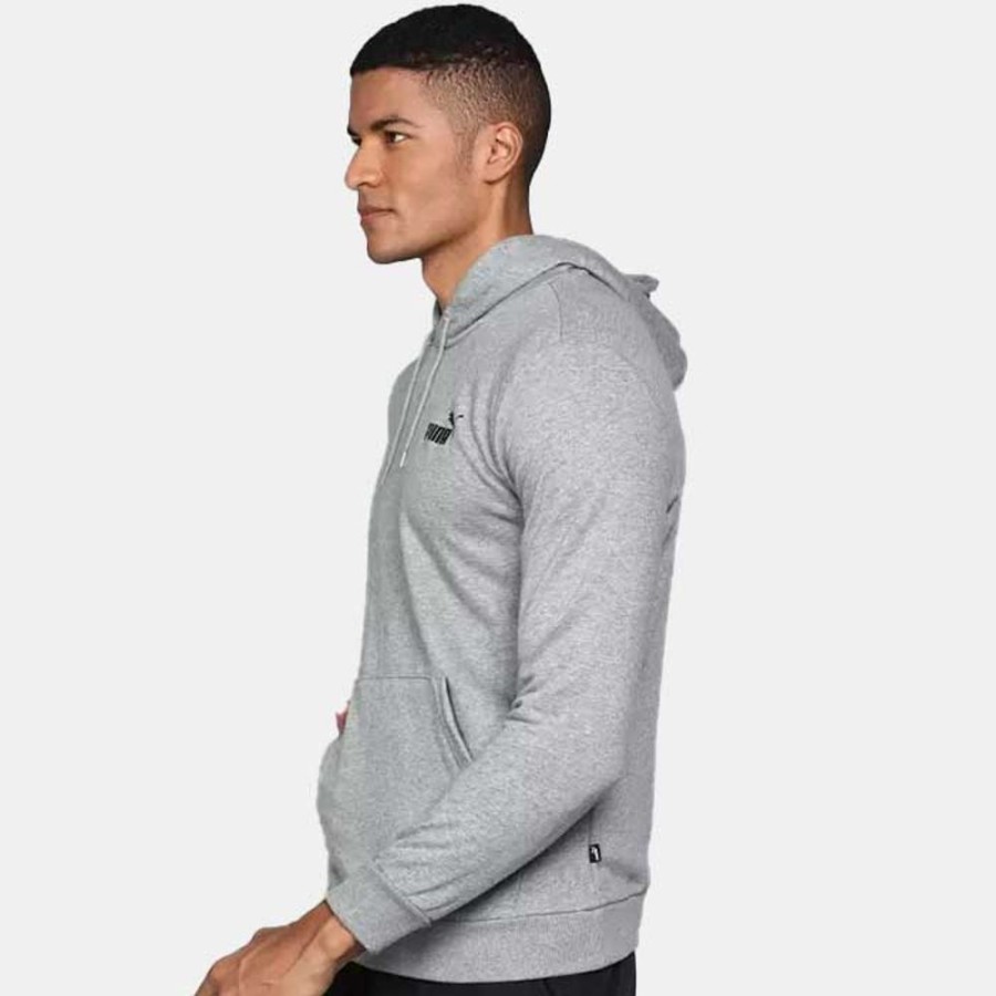 Hommes Puma | Puma Power Logo Hoodie Tr Medi