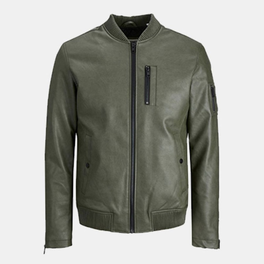 Hommes Jack & Jones | Jcotom Pu Bomber