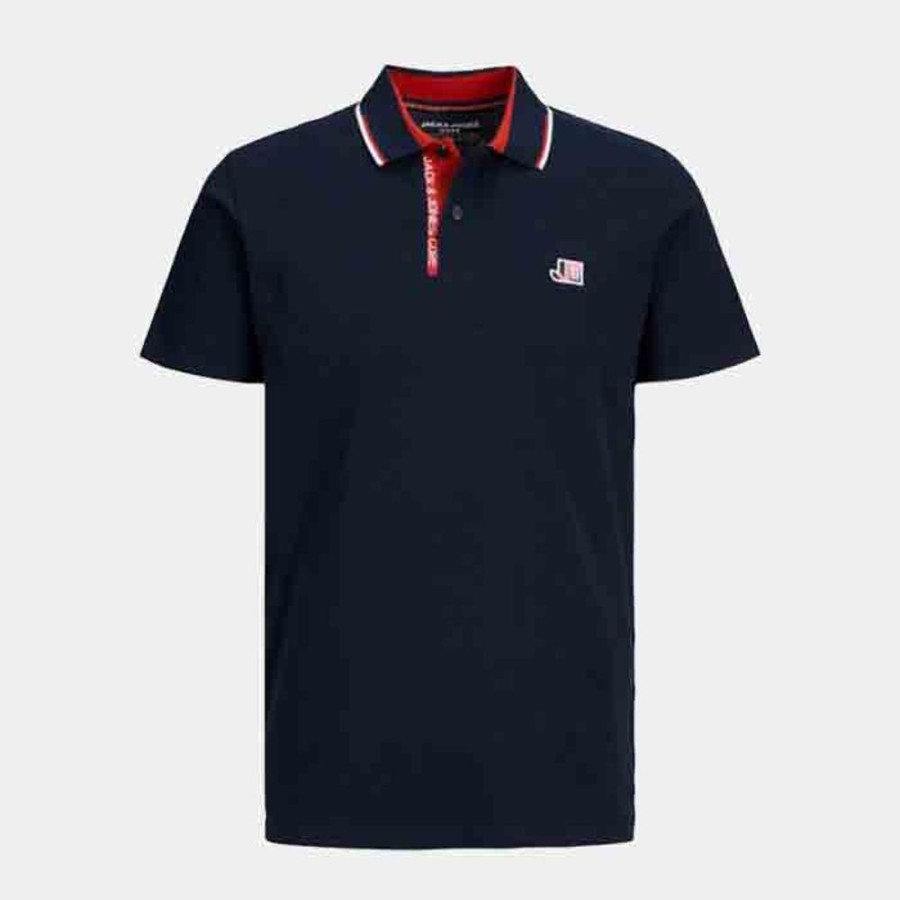 Hommes Jack & Jones | Jcologan Polo Ss Ss23 Sn