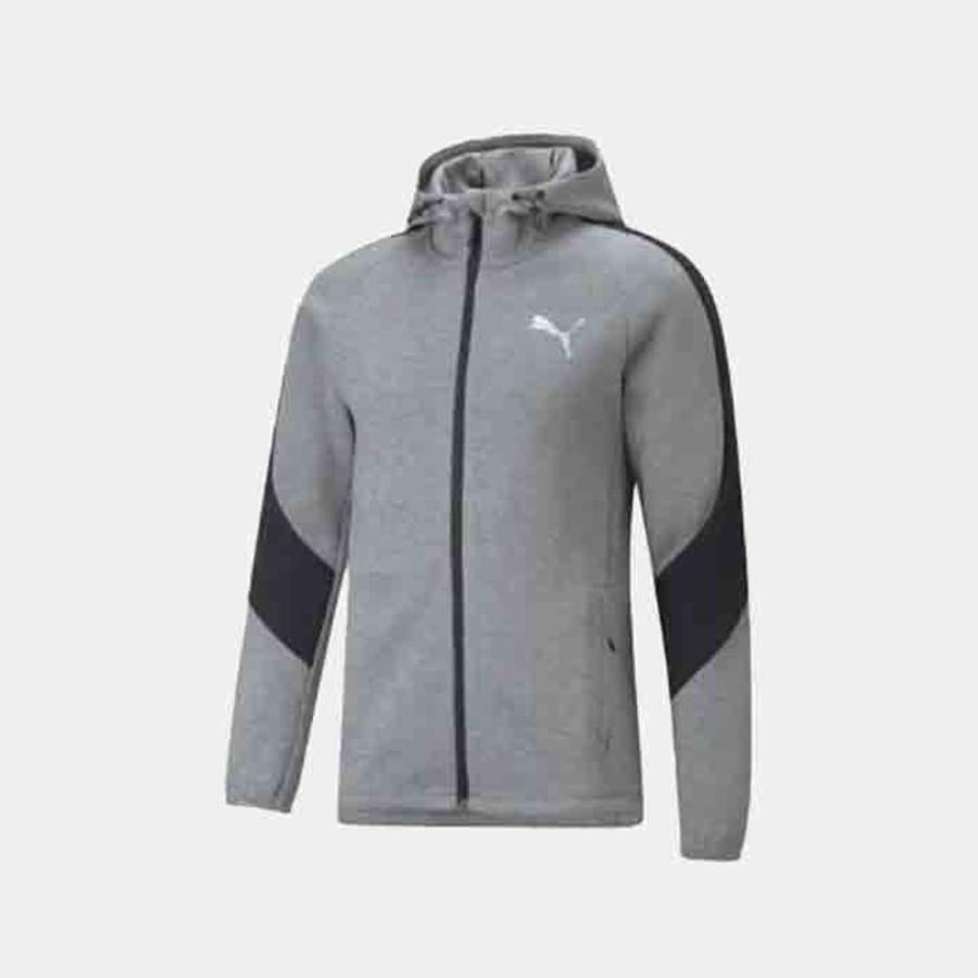 Hommes Puma | Evostripe Full-Zip Hoodie Medi