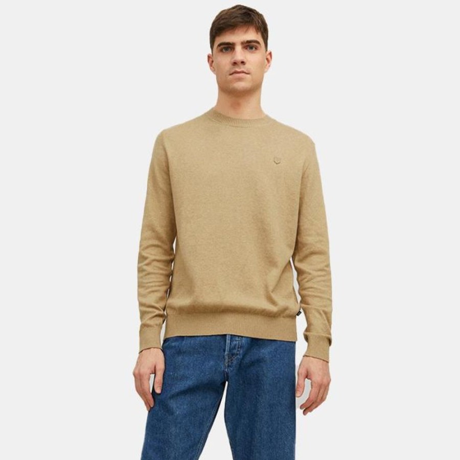 Hommes Jack & Jones | Jprbluray Cashmere Knit Crew Neck Noos