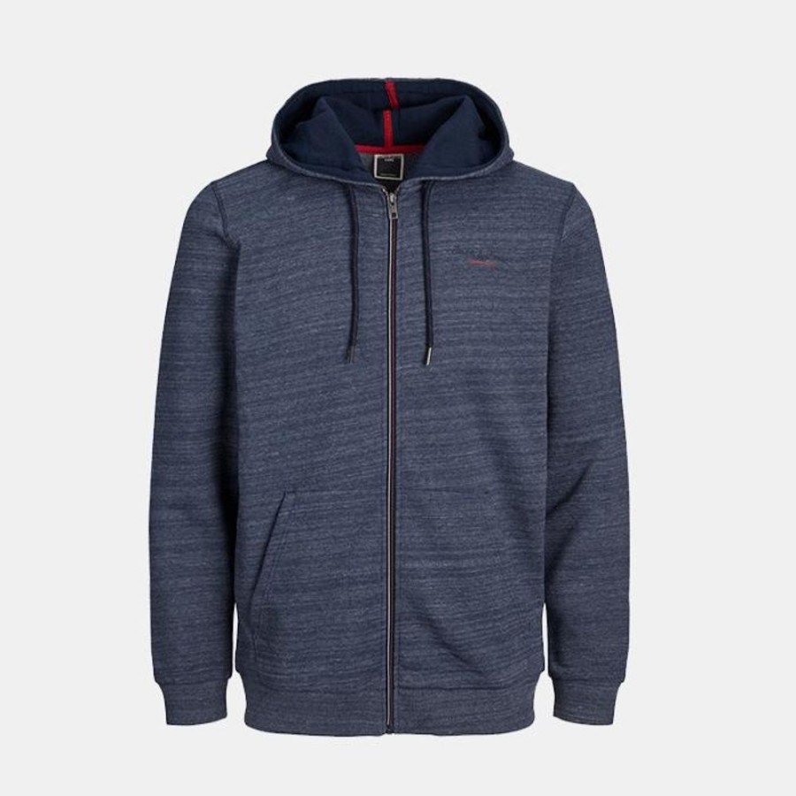 Hommes Jack & Jones | Jcoberg Sweat Zip Hood Noos