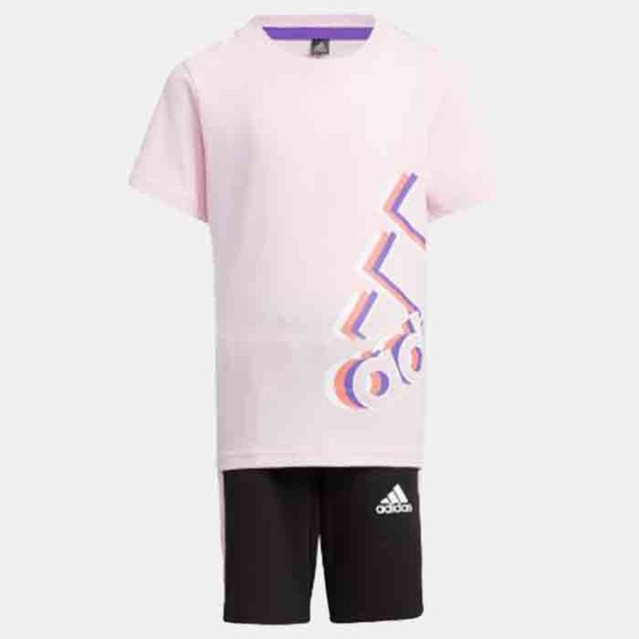 Enfants Adidas | Lk Logo Tee Set