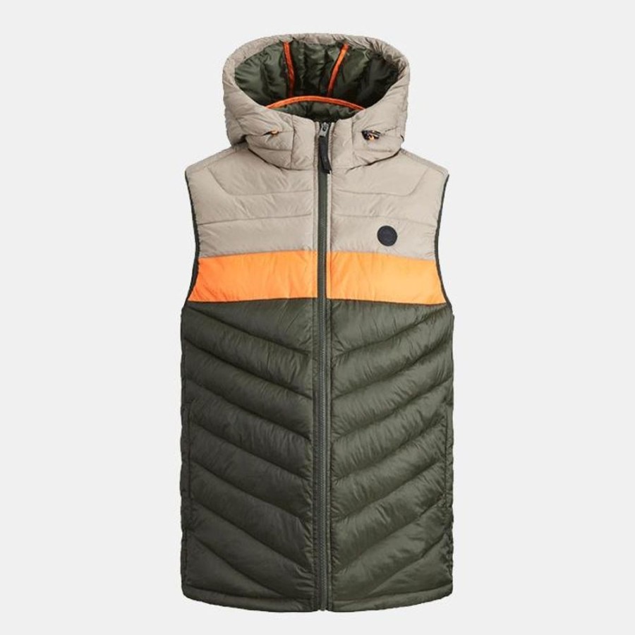 Hommes Jack & Jones | Jjehero Bodywarmer Hood