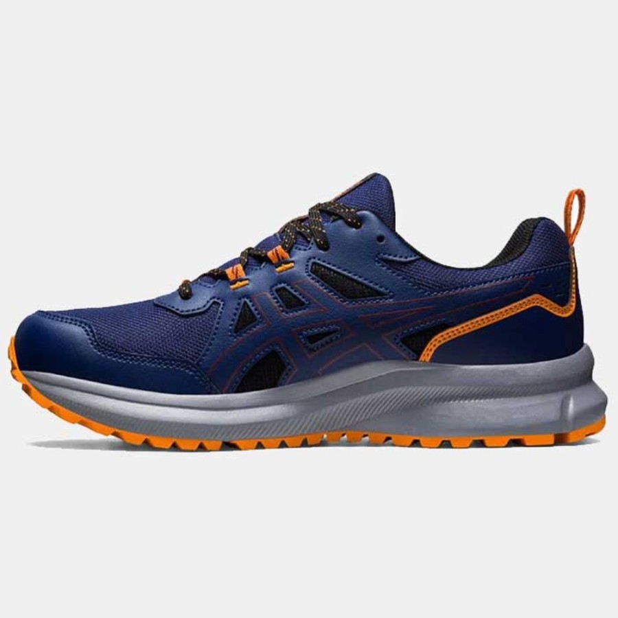 Hommes Asics | Trail Scout 3 Deep Ocean-Bright Orange