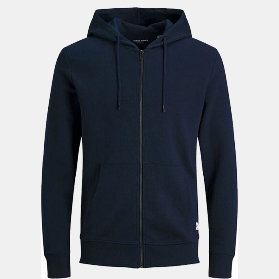 Hommes Jack & Jones | Jjebasic Sweat Zip Hood Noos