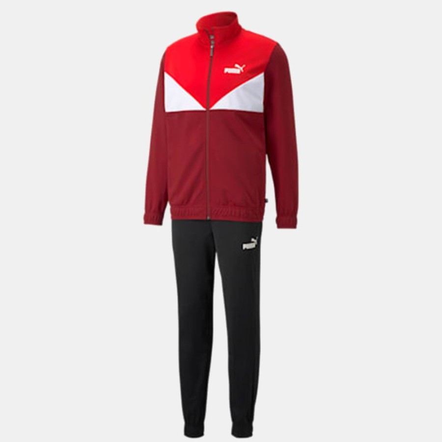 Hommes Puma | Colorblock Tracksuit Cl