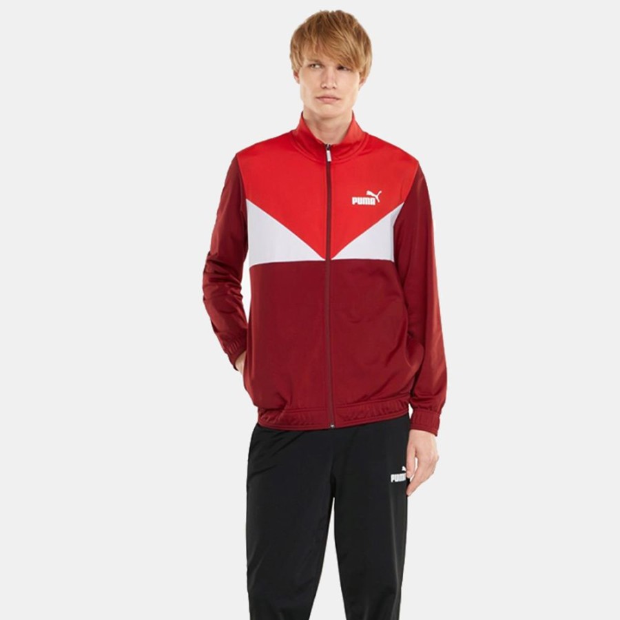 Hommes Puma | Colorblock Tracksuit Cl