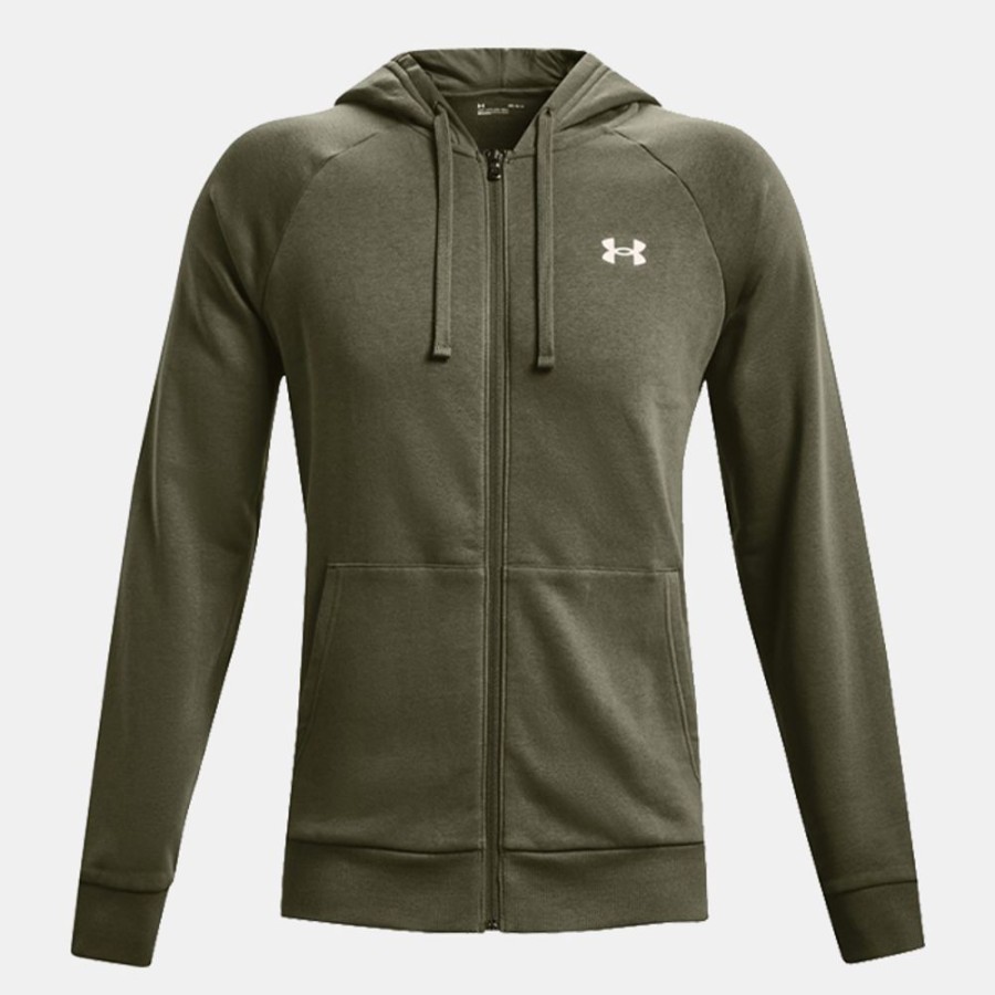 Hommes Under Armour | Ua Rival Cotton Fz Hoodie