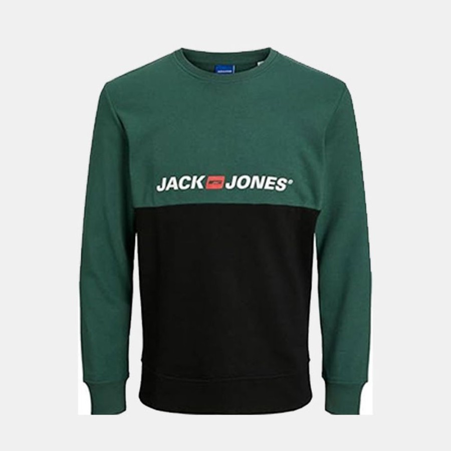 Hommes Jack & Jones | Jorcorps Blocking Sweat Crew Fst