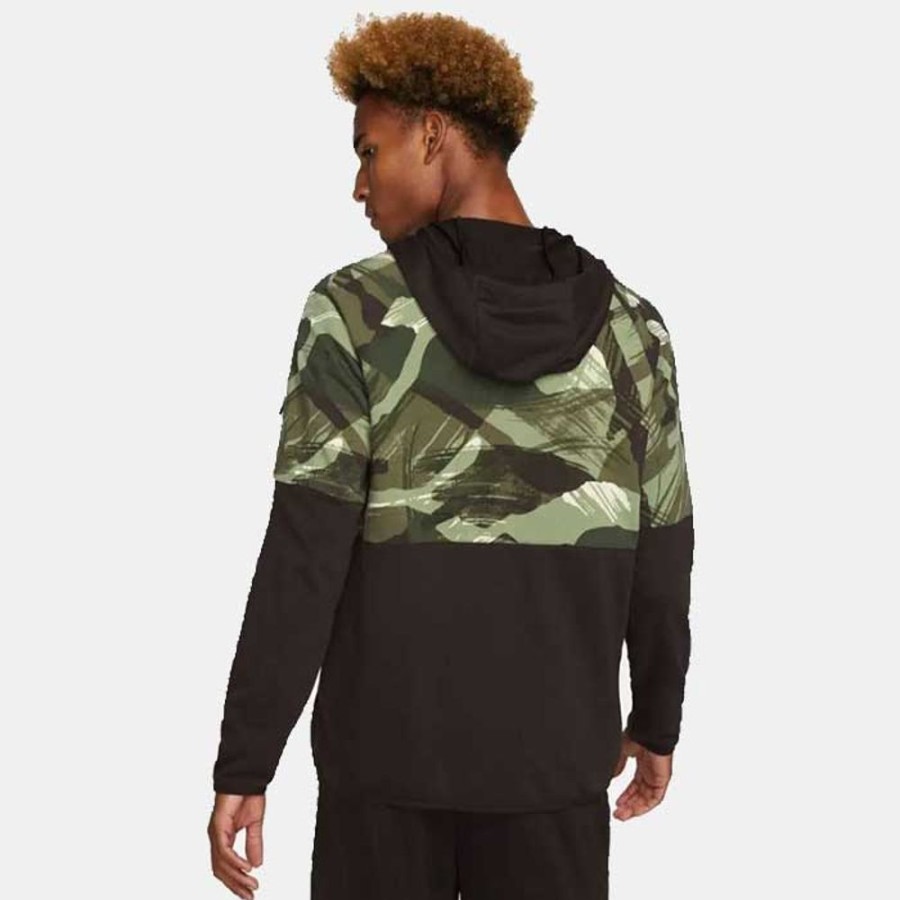 Hommes Nike | M Nk Df Flc Hd Fz Camo