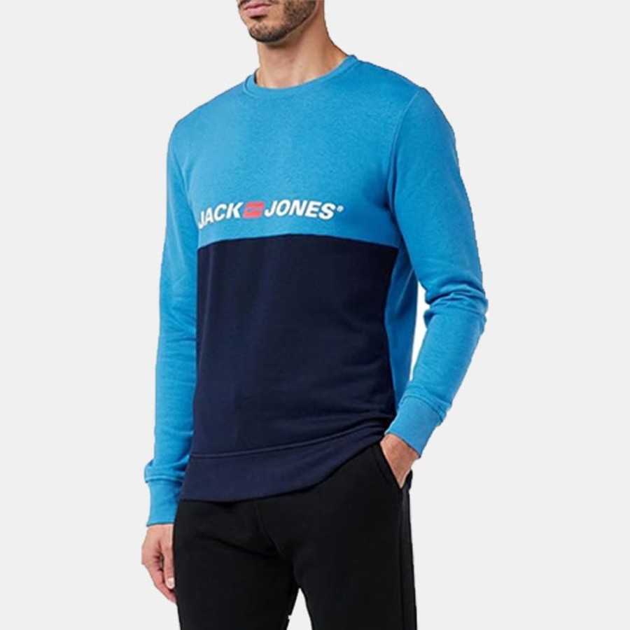 Hommes Jack & Jones | Jorcorps Blocking Sweat Crew Fst