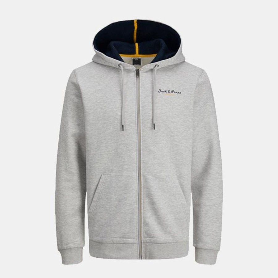 Hommes Jack & Jones | Jcoberg Sweat Zip Hood Noos