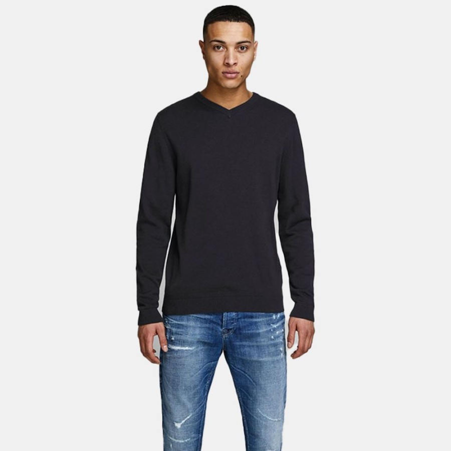 Hommes Jack & Jones | Jjebasic Knit V-Neck Noos