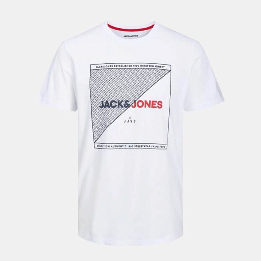 Hommes Jack & Jones | Jjralf Tee Ss Crew Neck