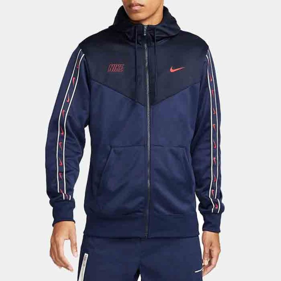 Hommes Nike | M Nsw Repeat Sw Pk Fz Hoody