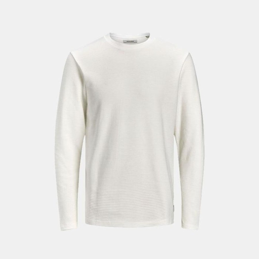 Hommes Jack & Jones | Jjephilly Tee Ls Crew Neck Noos