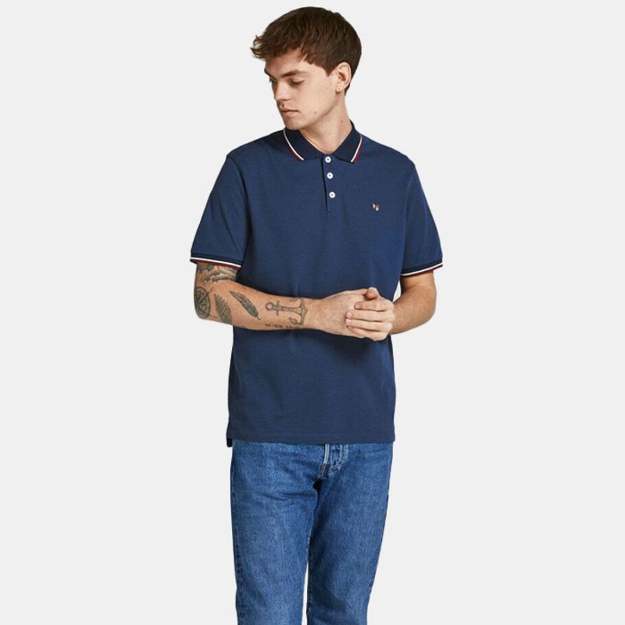 Hommes Jack & Jones | Jprbluwin Polo Ss Noos