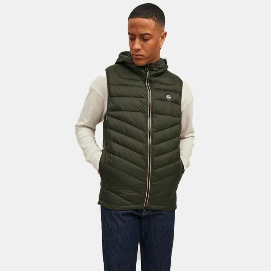 Hommes Jack & Jones | Jjehero Bodywarmer Hood