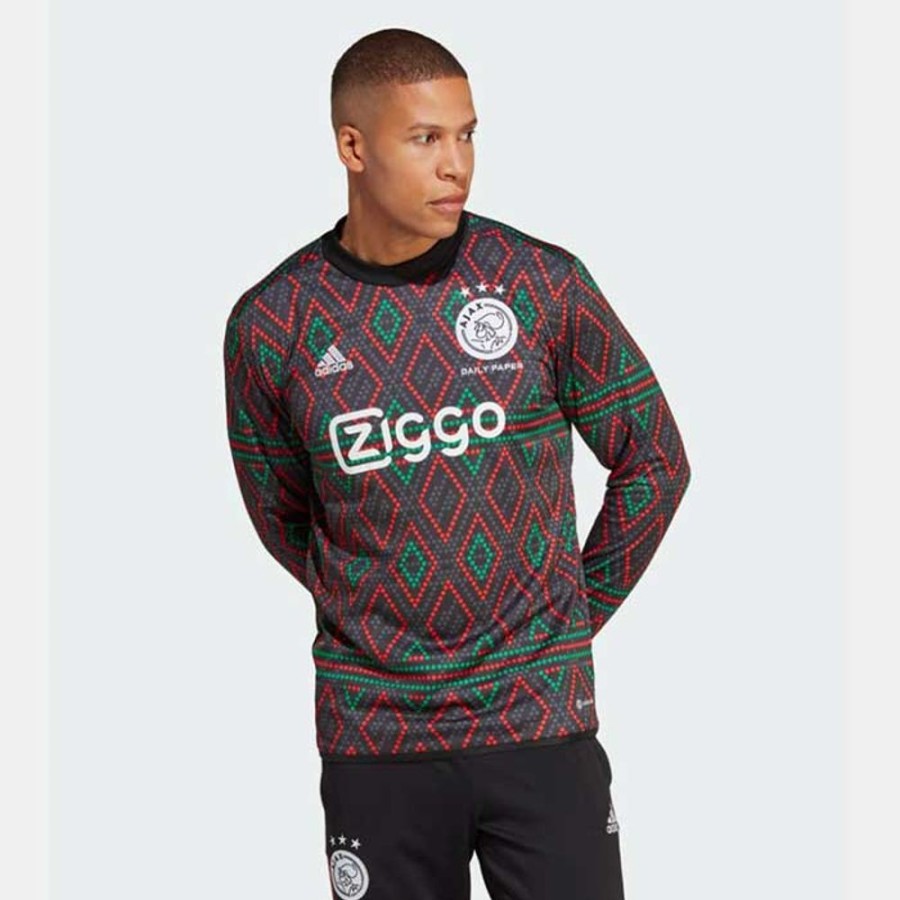 Hommes Adidas | Ajax Pre Wrmtop