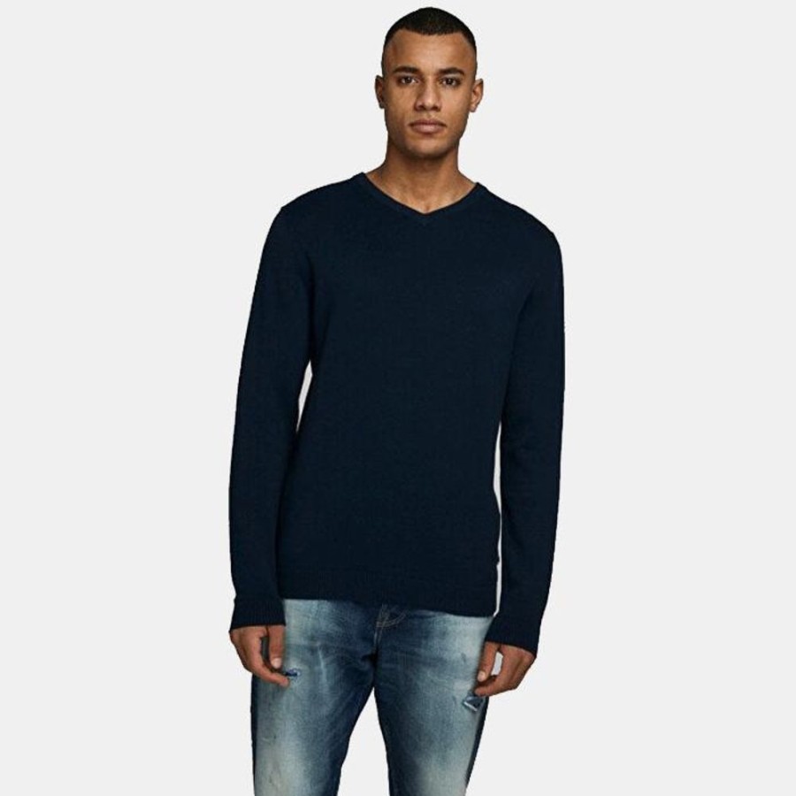 Hommes Jack & Jones | Jjebasic Knit V-Neck Noos