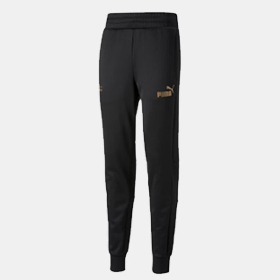 Hommes Puma | Pl Metal Energy Pants Puma Bla