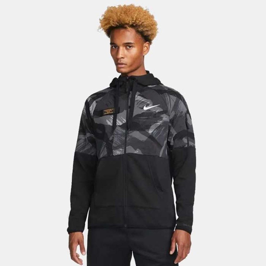 Hommes Nike | M Nk Df Flc Hd Fz Camo