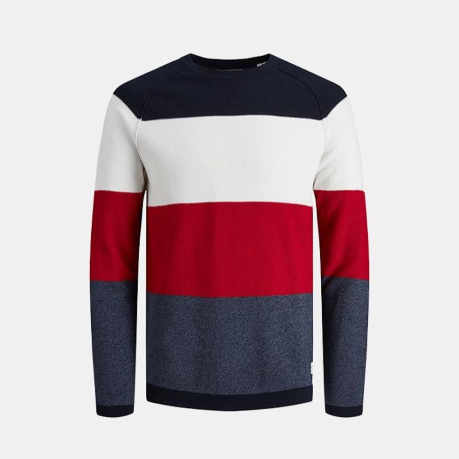 Hommes Jack & Jones | Jjegustav Knit Crew Neck Noos