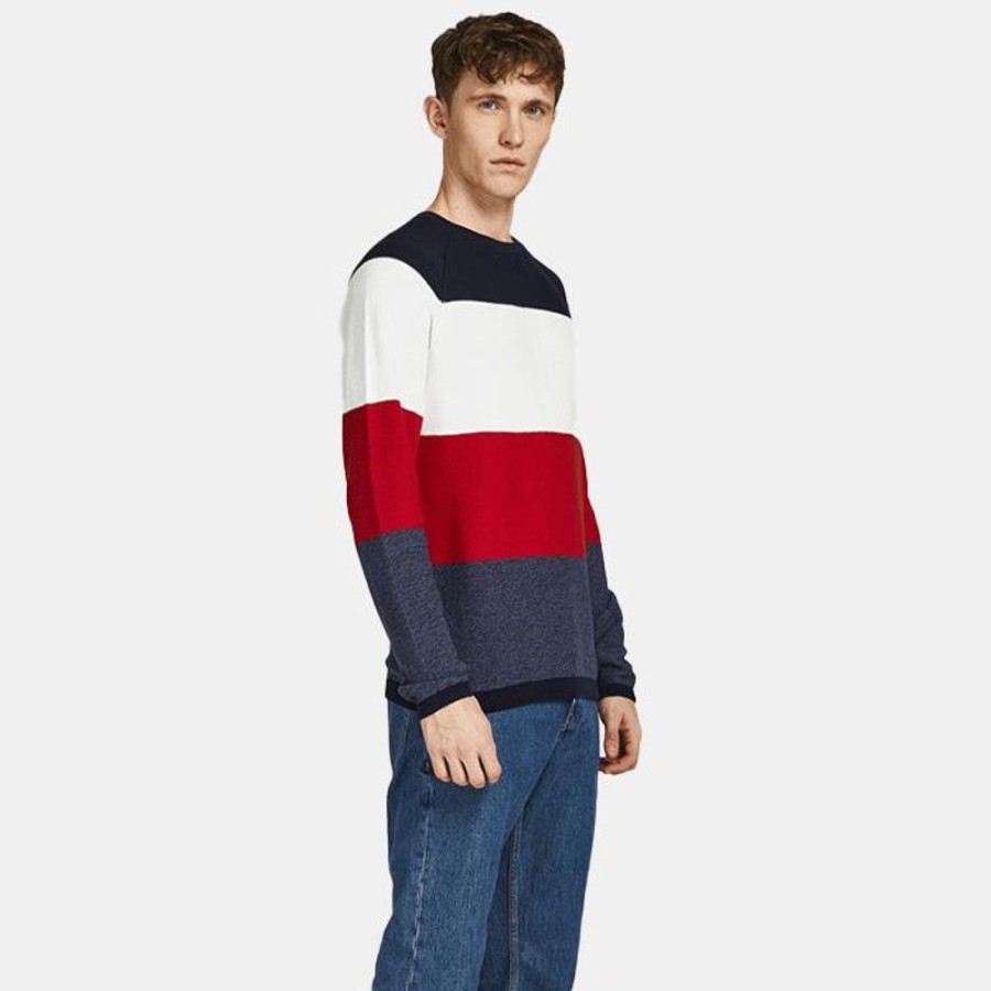 Hommes Jack & Jones | Jjegustav Knit Crew Neck Noos