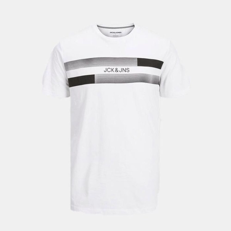 Hommes Jack & Jones | Jjnew Adam Tee Ss Crew Neck