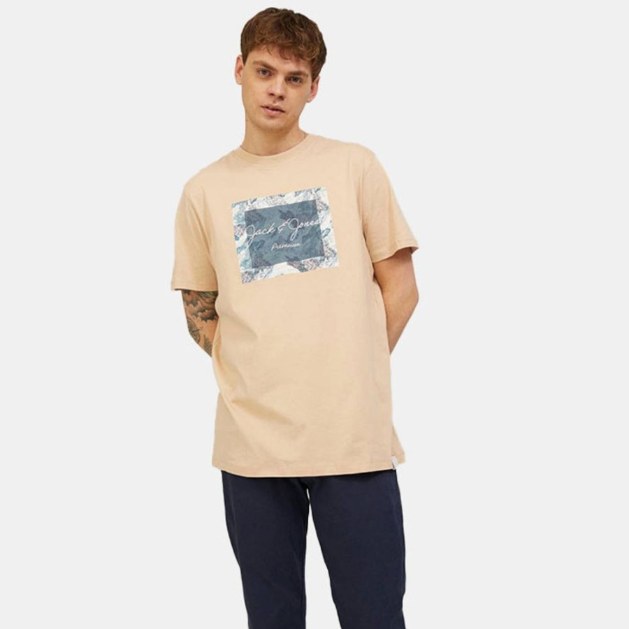 Hommes Jack & Jones | Jprstone Tee Ss Sh