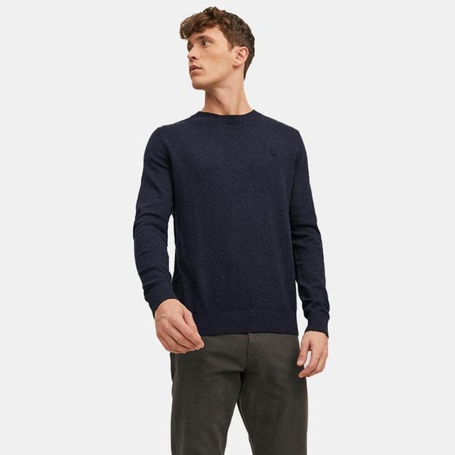 Hommes Jack & Jones | Jprbluray Cashmere Knit Crew Neck Noos