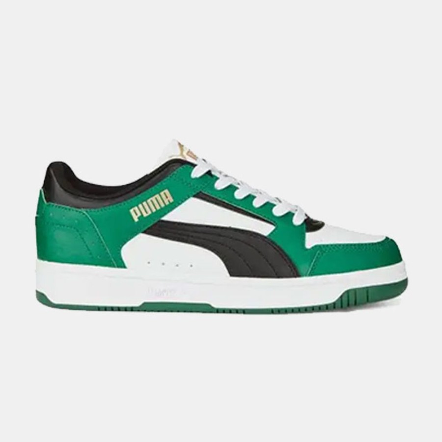 Hommes Puma | Rebound Joy Low Puma White-Pum