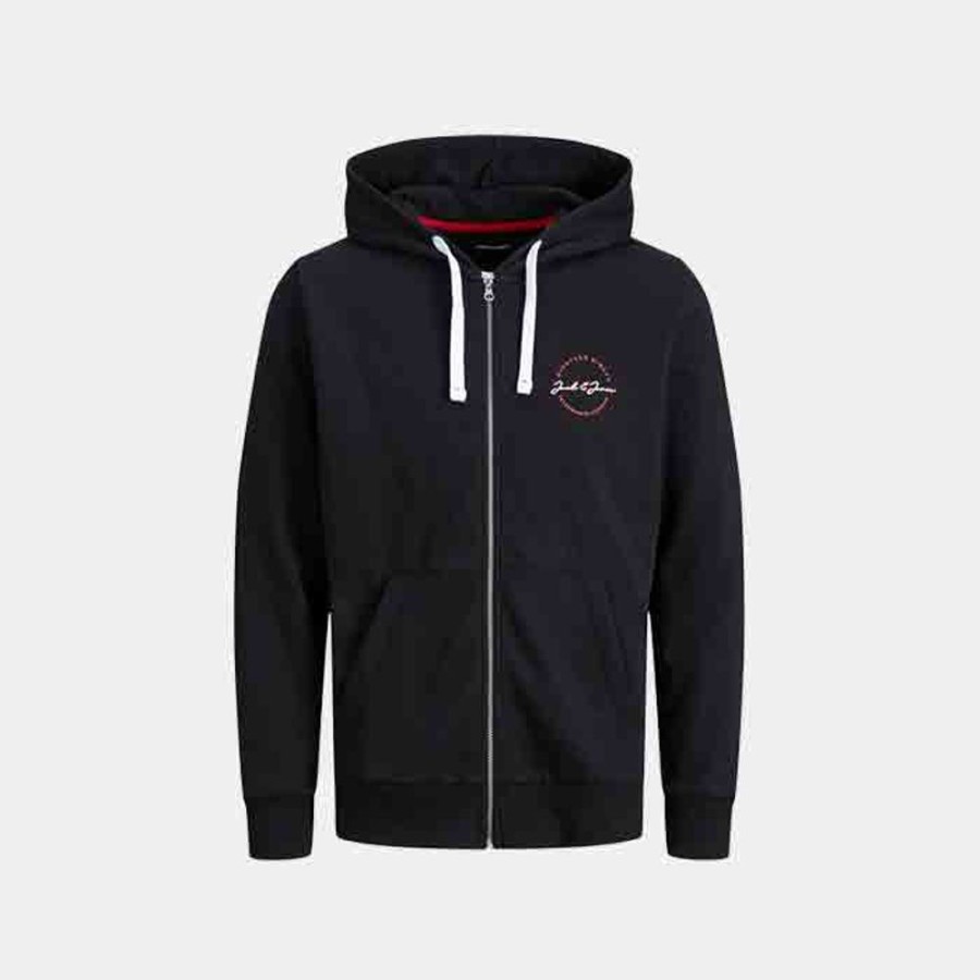 Hommes Jack & Jones | Jjstamp Zip Hood Small