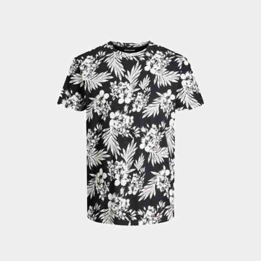 Hommes Jack & Jones | Jjcoastal Aop Tee Ss Crew Neck