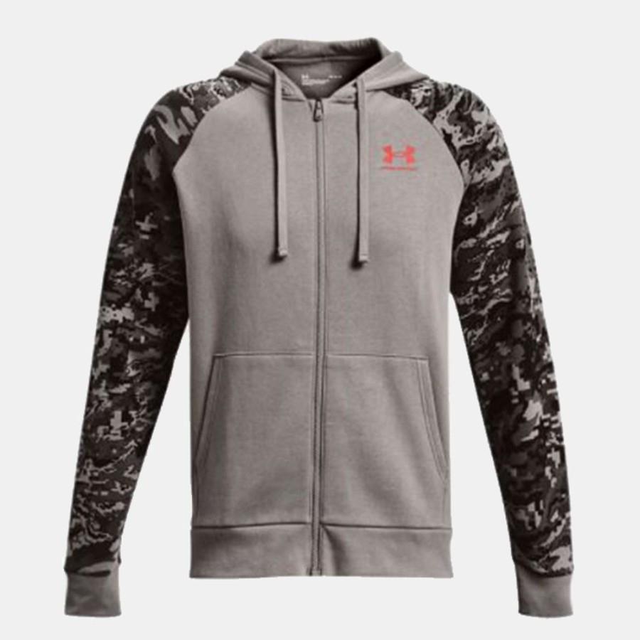 Hommes Under Armour | Ua Rival Flc Camo Script Fz