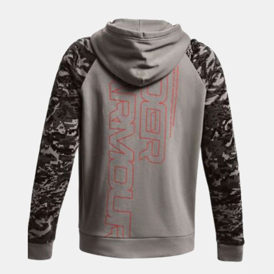 Hommes Under Armour | Ua Rival Flc Camo Script Fz