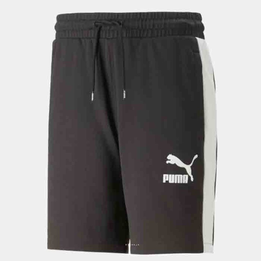 Hommes Puma | T7 Iconic Shorts 8 Tr Puma Bla