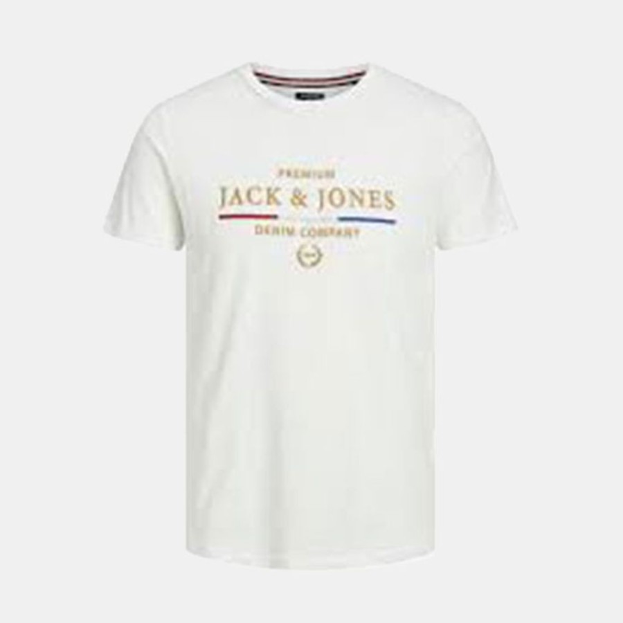 Hommes Jack & Jones | Jprblutravis Ss Tee Crew Neck Sg