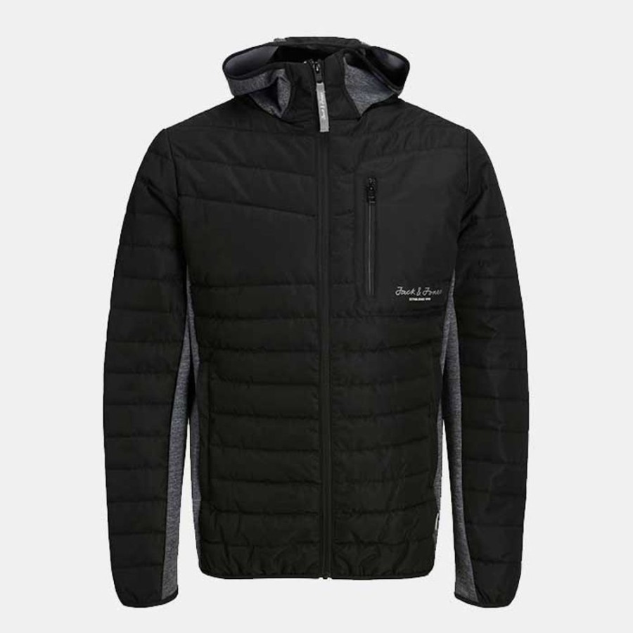 Hommes Jack & Jones | Jcoberg Hybrid Jacket Ln