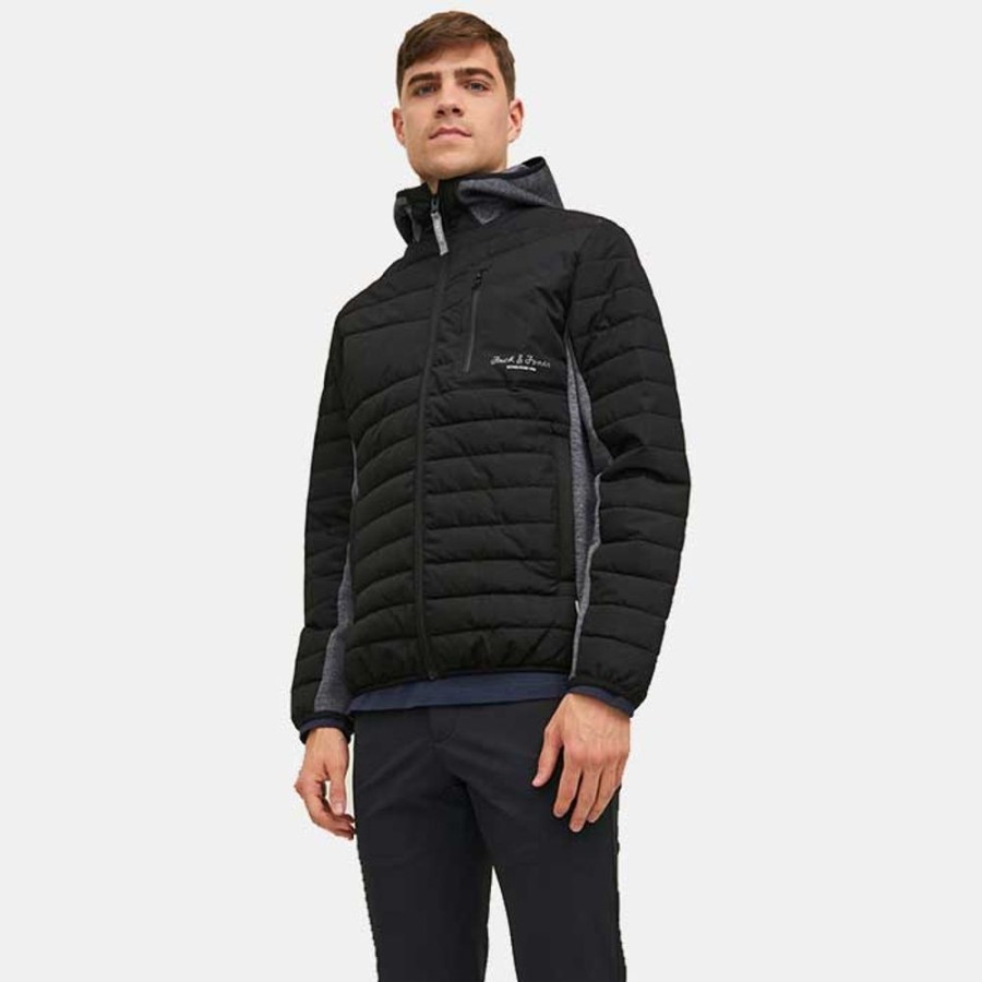 Hommes Jack & Jones | Jcoberg Hybrid Jacket Ln