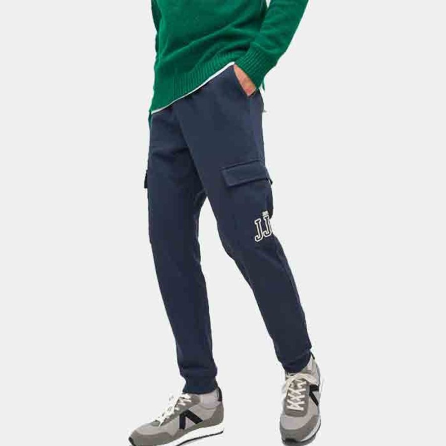 Hommes Jack & Jones | Jpstgordon Jjcemb Cargo Sweat Solid Nafa