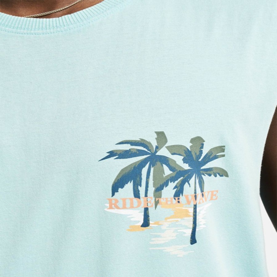 Hommes Jack & Jones | Jortropicanacard Sleeveless Tee