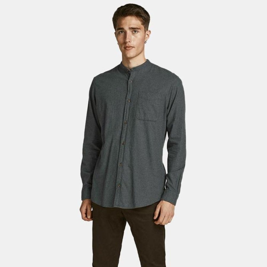 Hommes Jack & Jones | Jjeband Heathershirt L-S Sts