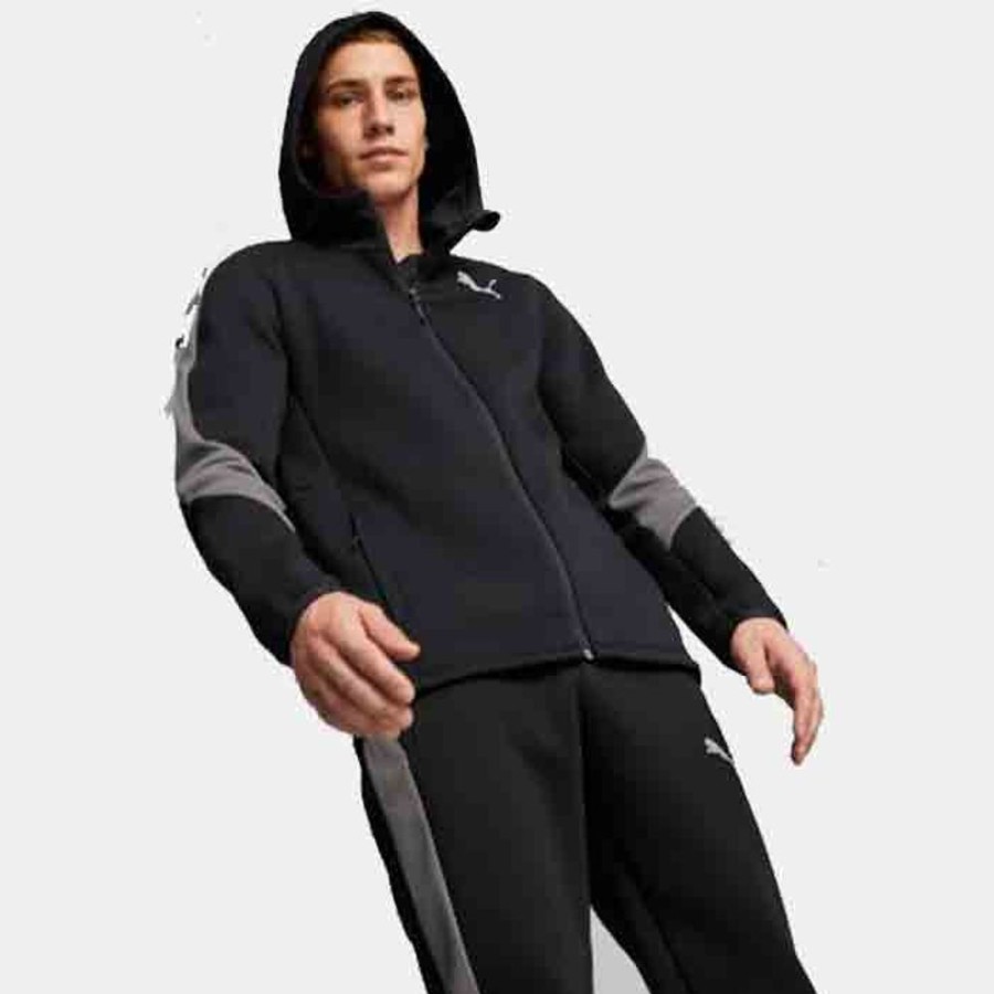 Hommes Puma | Evostripe Full-Zip Hoodie Puma