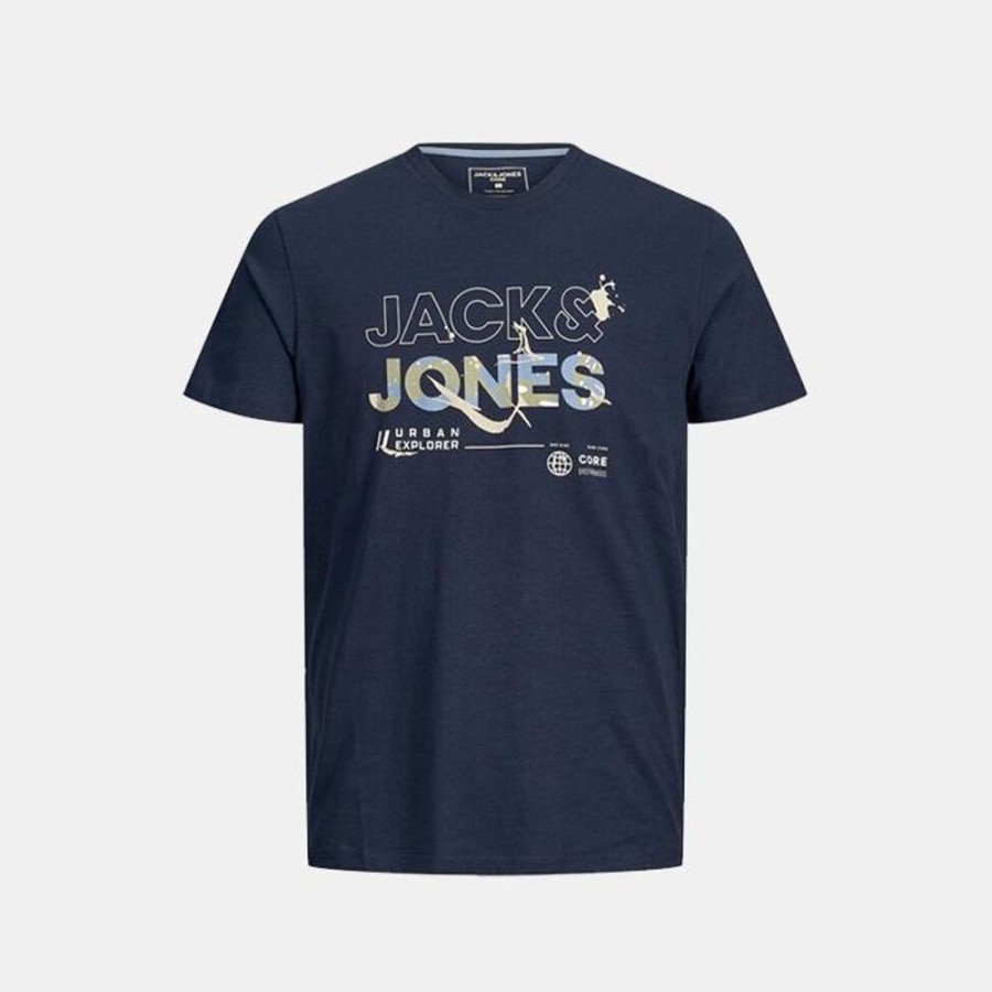 Hommes Jack & Jones | Jcogame Tee Ss Crewneck Ln